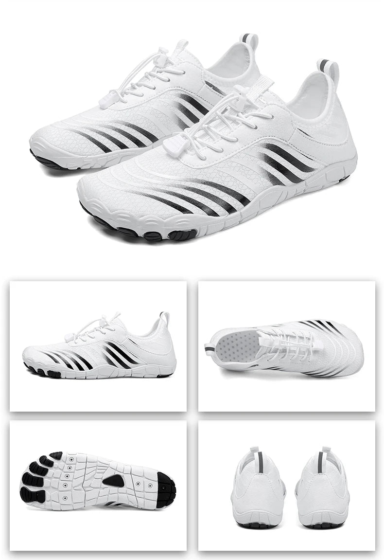 New Unisex Swimming Shoes Men Kayak Water Sports Shoes Quick-Drying Breathable Non-Slip Yoga Ladies Upstream Wading Beach Shoes