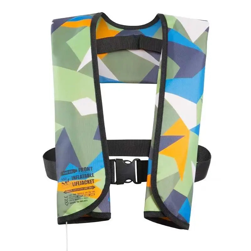 New Auto Self-inflatable Life Vests Manual Boating Life Jackets Adult PFD 150N for Water Sports Fishing Rafting Accessories