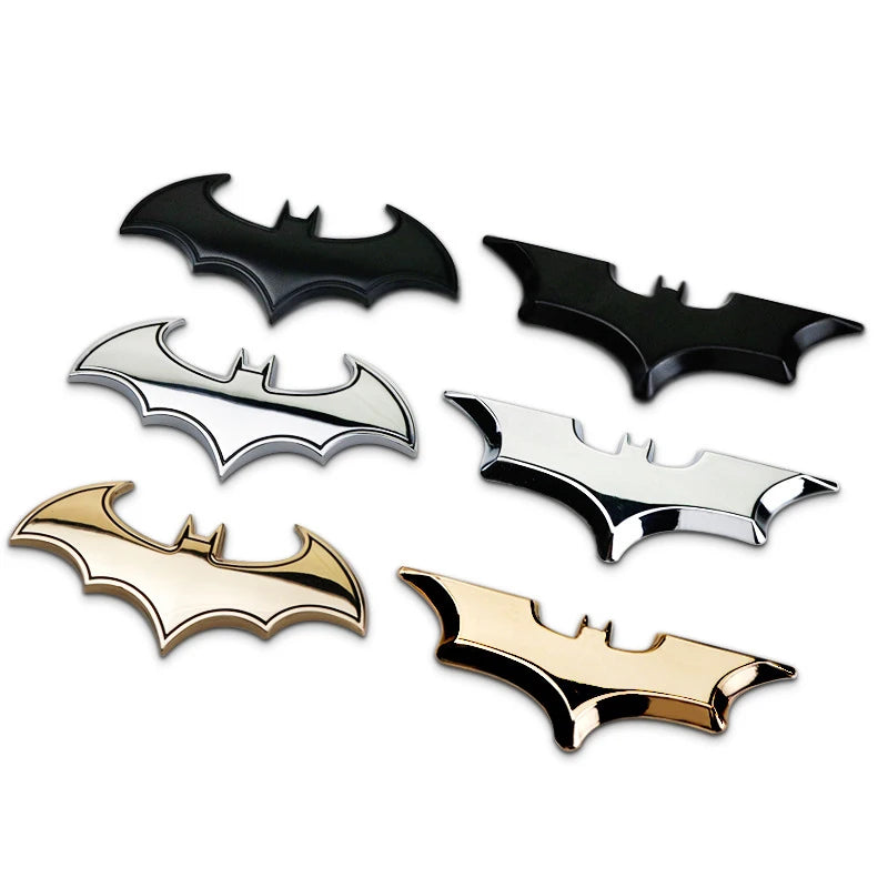 1PC 3D Bat Shape Car Stickers Auto Moto Decoration Sticker Decal Motorcycle Automobiles Car Styling Accessories