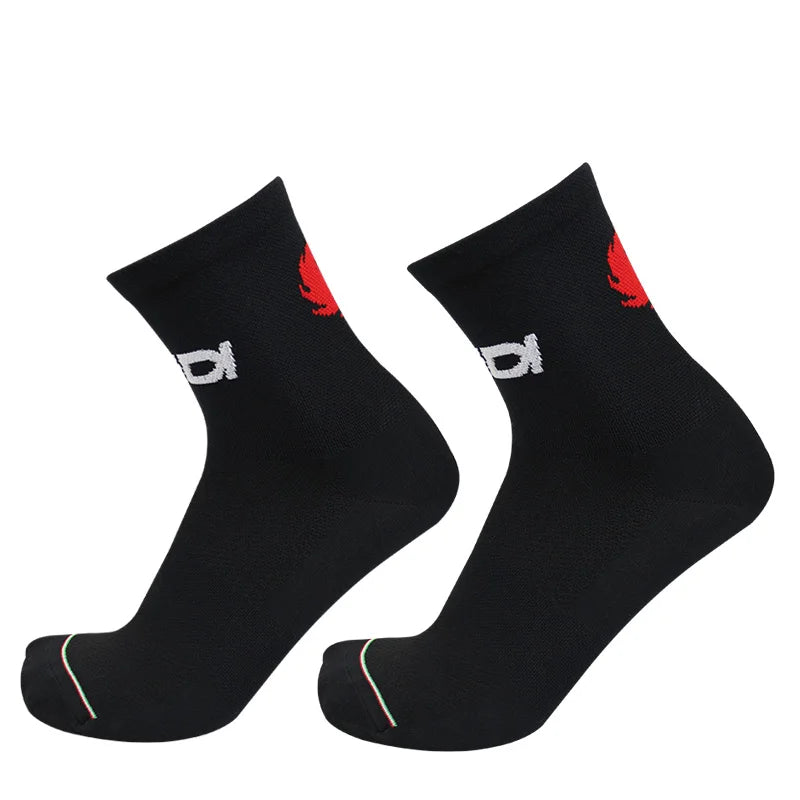 Pro Breathable Racing Bike Socks Outdoor Sports Men and Women Road Cycling Socks calcetines ciclismo hombre