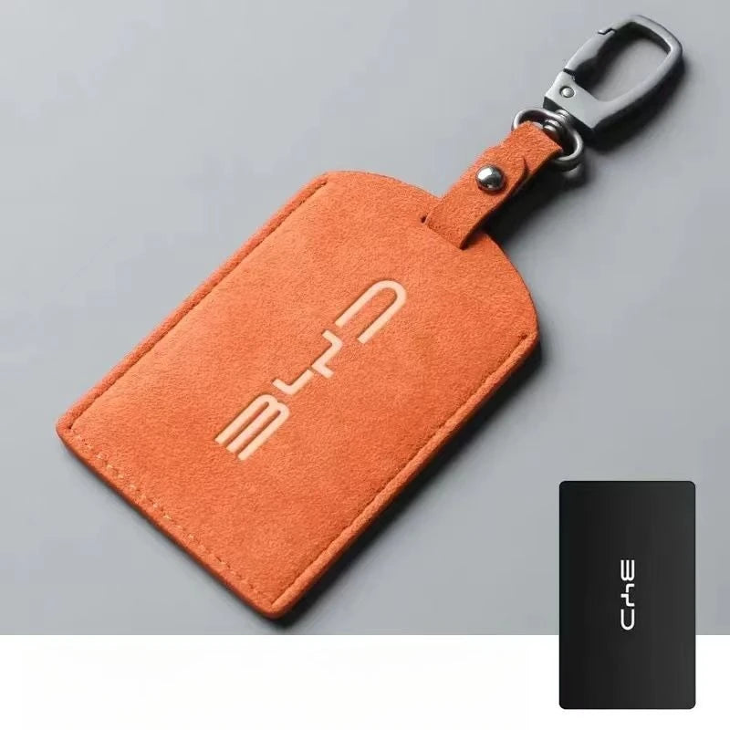 Car Card Key Case Cover Shell Holder Protection for BYD Atto 3 Yuan Plus Yuan UP Song Plus Seal Dolphin Seagull Sealion Shark