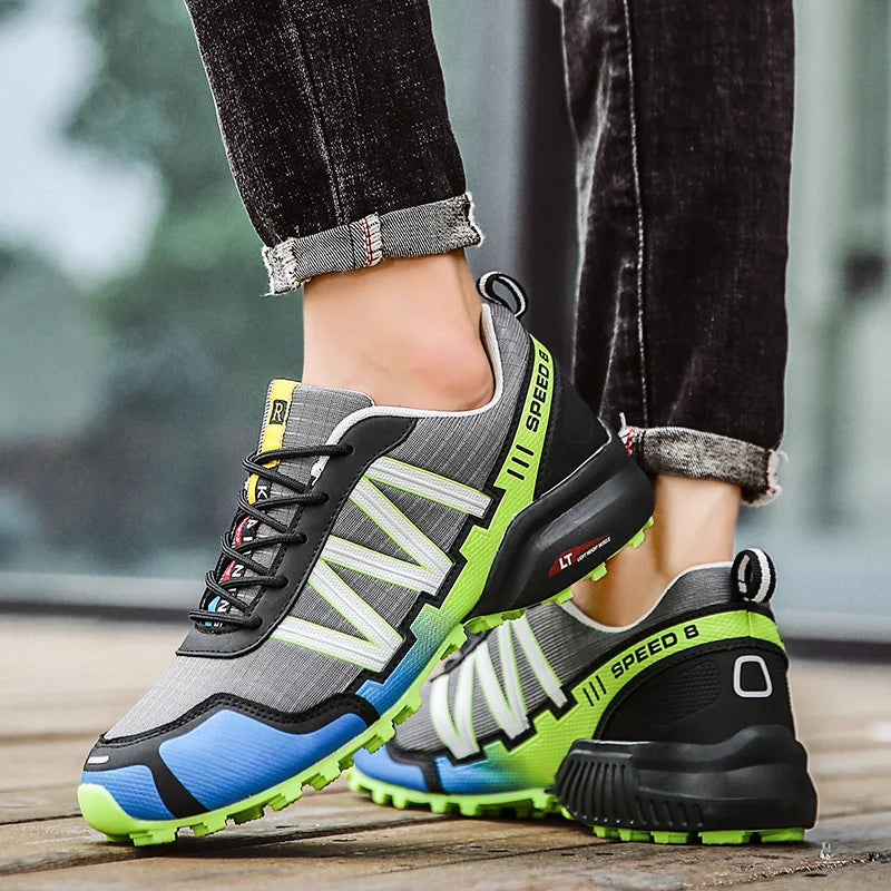 Men Hiking Shoes Waterproof Women Outdoor Trainers Lace-up Climbing Trekking Sneakers Mountain Walking Hunting Tactical Boots 47