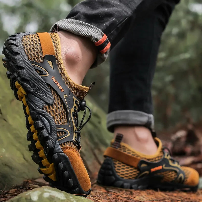 Outdoor Anti-slip Wear-resistant Shoes for Men Hiking Shoes Jogging Trekking Sneakers Fast Zapatos Outdoor Hombre Invierno