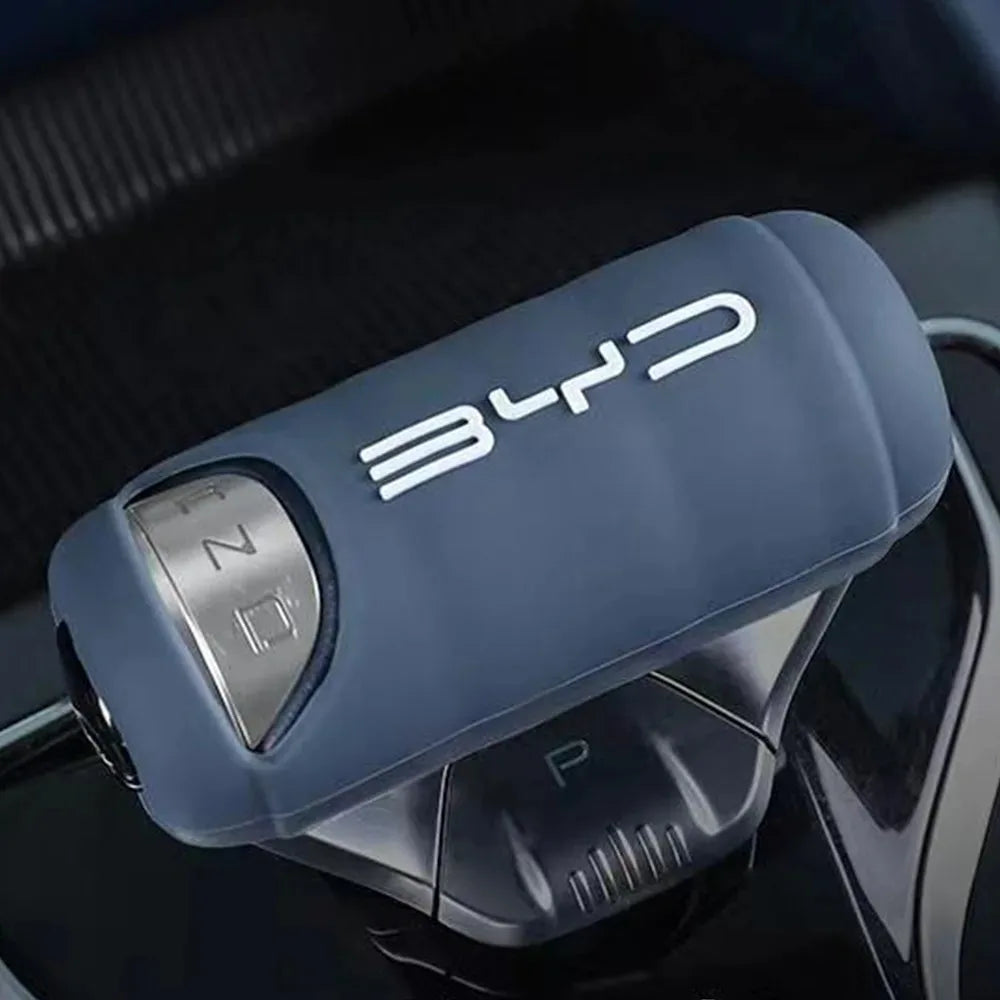 BYD Atto 3 Yuan Plus Car Gear Knob Protective Cover Silica Gel Auto Accessories for BYD Atto3 ATTO 3 2022 2023 2024