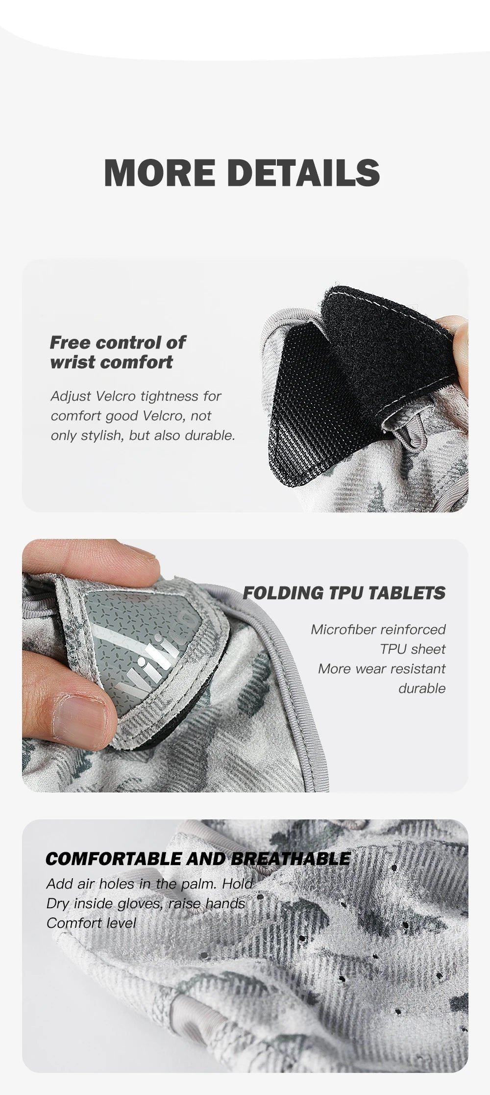 1 Pair Fishing Gloves for Men Summer Fishing Road Sub Sunscreen and Anti Slip Ice Silk Breathable Thin Three Finger Cut Gloves