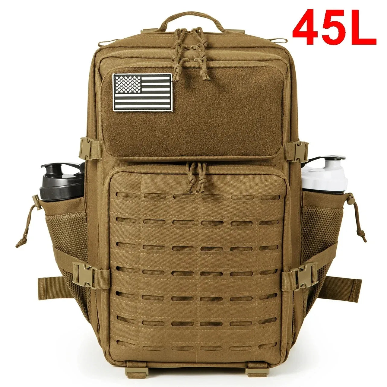 Summer Outdoor Hiking, Camping Picnic Large-capacity Camouflage Backpack 25/45 Liters Multi-functional Waterproof Backpack