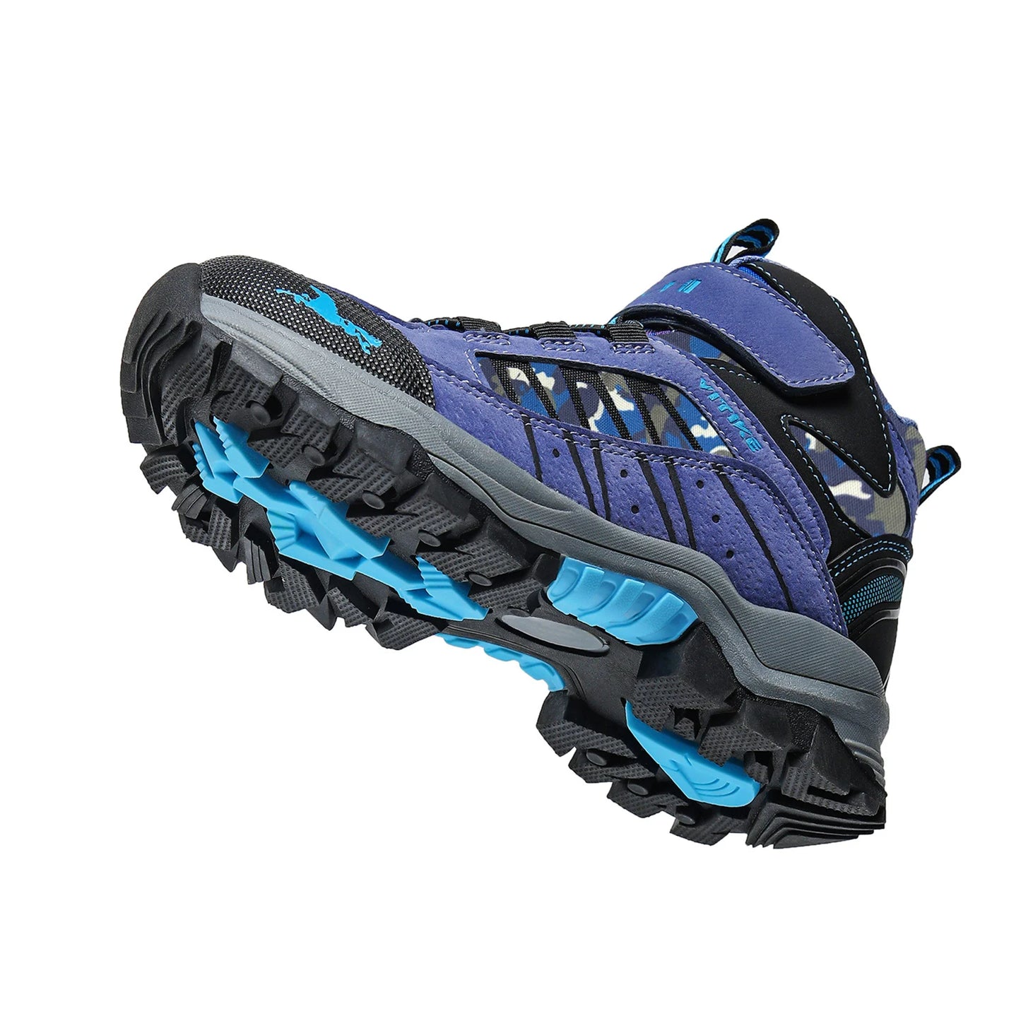 Kids Hiking Boots Boys Girls Outdoor Walking Climbing Sneaker Comfortable Snow Shoes Hiker Boot Antiskid Steel Buckle Sole