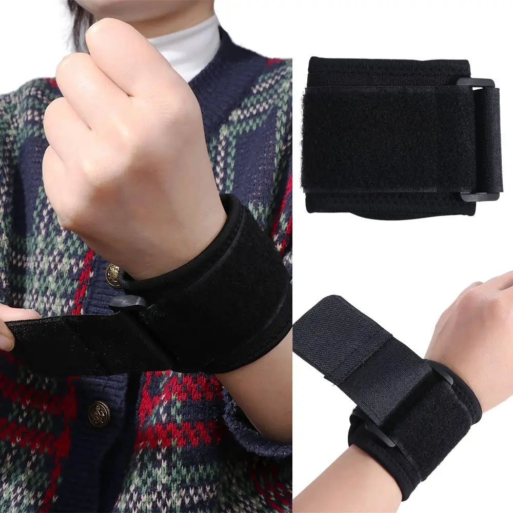 Breathable Adjustable Soft Wristband Compression Soft Gym Sports Wristband Adjustable Safety Wrist Support Brace Fitness