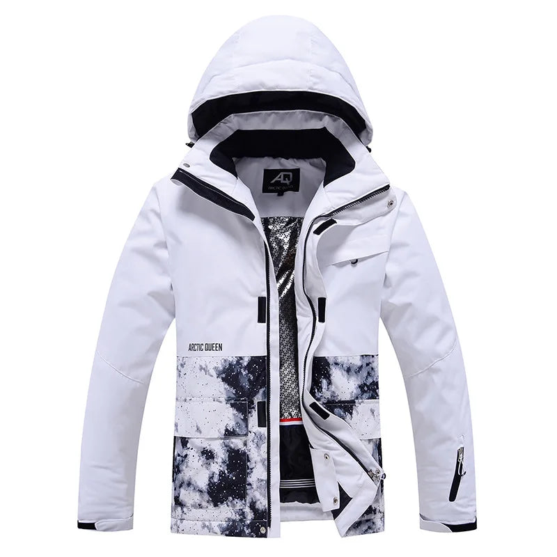 Outdoor Sports Ski Jackets for Man Women Thicken Windproof Waterproof Winter Snow Coats Snowboarding Warm Breathable Jackets