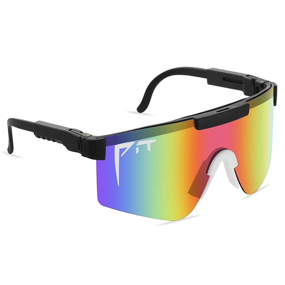 UV400 Cycling Glasses Men Women - Pit Viper Style MTB Outdoor Sport Sunglasses