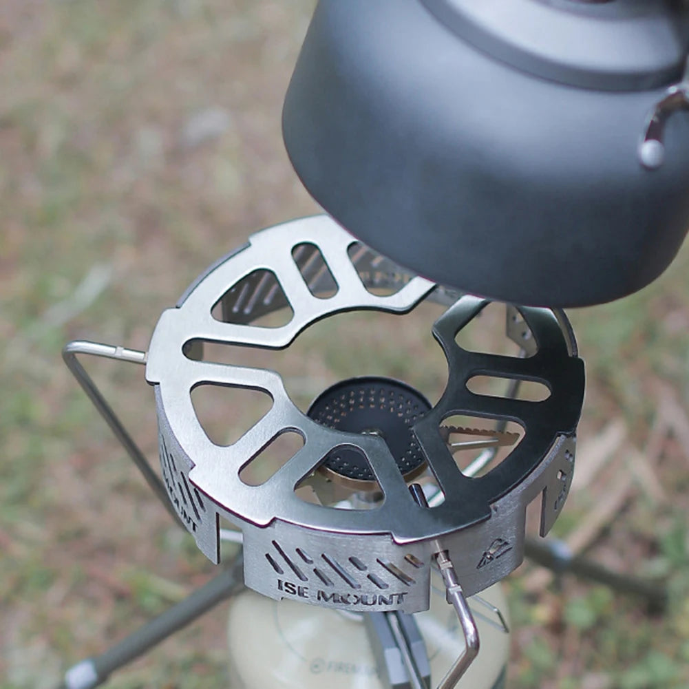Mini Wind Shield Camping Stoves Windproof Ring S/L Stainless Steel Gas Picnic Cookers Outdoor Wind Deflectors Stove Windshield