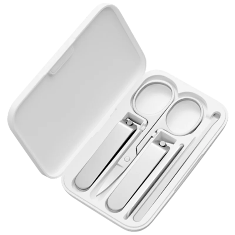 New Original Xiaomi Mijia Manicure Nail Clippers Pedicure Set Portable Travel Hygiene Kit Stainless Steel Nail Cutter Tool Set