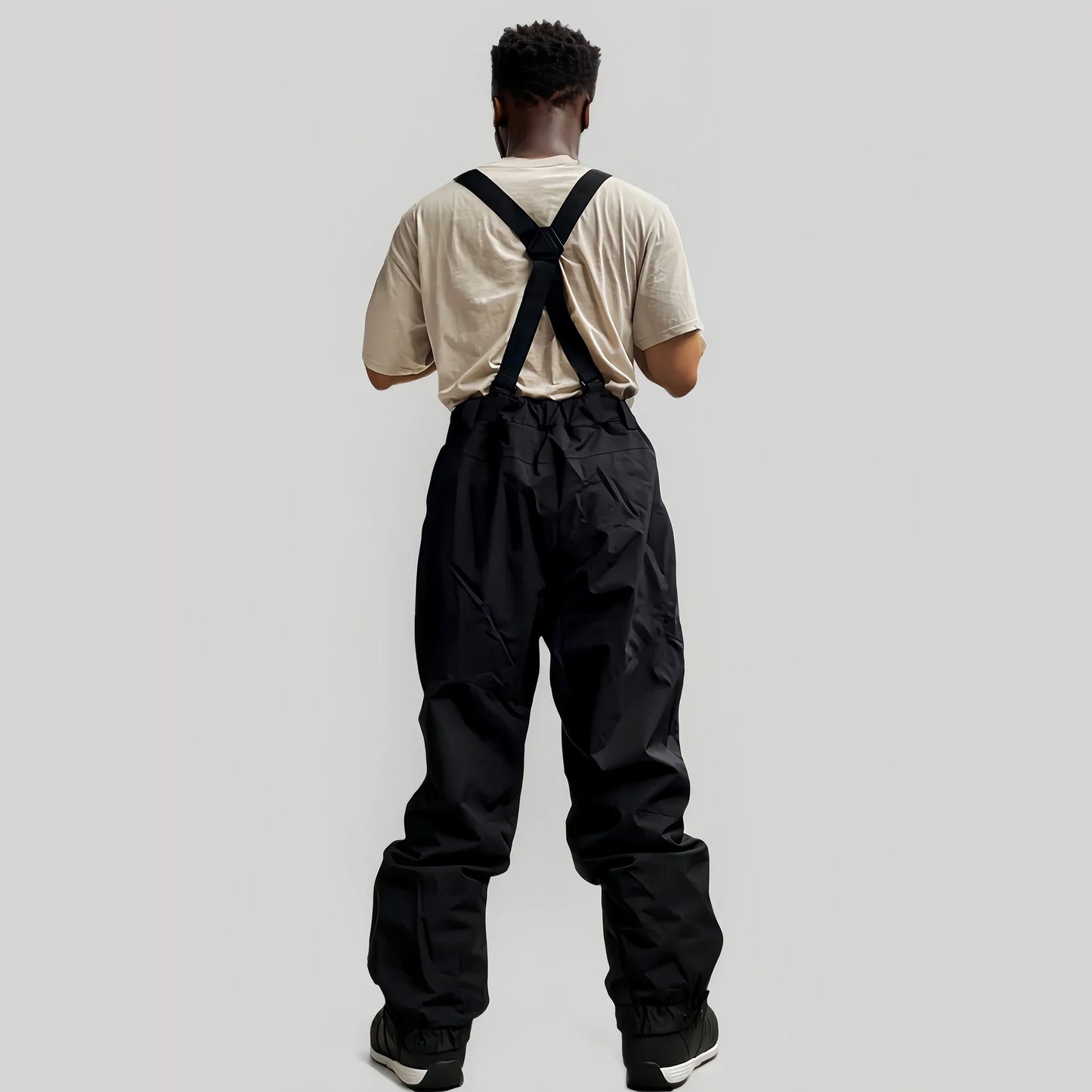 Loose Windproof Skiing Pants Thickening Warm Ski Overalls Men Winter New Snow Clothes Waterproof Pant Outdoor Snowboard Trousers