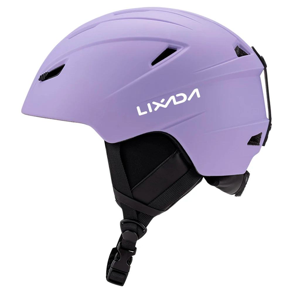 Integrated Warm Ski Helmet Adjustable Lightweight Comfortable Snowboard Helmet
