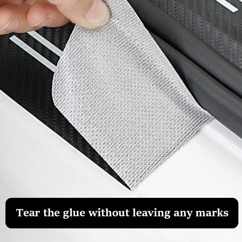 Car Door Sill Plate Protector Stickers For BYD M6 G3 G5 T3 13 F3 F0 S6 S7 E5 E6 L3 tang yuan atto3 song Covers Accessories
