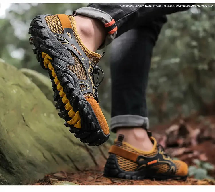 Outdoor Anti-slip Wear-resistant Shoes for Men Hiking Shoes Jogging Trekking Sneakers Fast Zapatos Outdoor Hombre Invierno