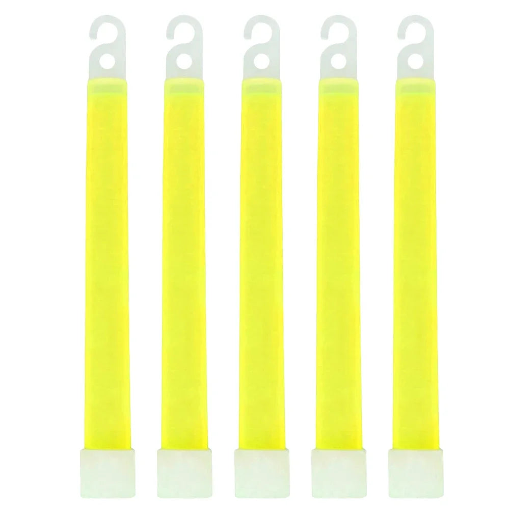 6 Inch Survival Kit Military Glow Light Sticks Walking and Hiking Camping SOS Gear Outdoor Military Equipment Camping Supplies