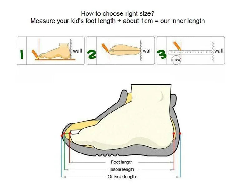 Children's Cotton Shoes Winter Plush Thickened Cotton Slippers Waterproof Ski Boots Baby Boys and Girls Leather Boots Kids Shoes