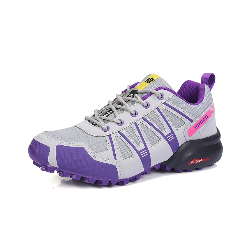Men Women Waterproof Hiking Shoes Outdoor Camping Trainers Mountain Climbing Trekking Sneakers Walking Hunting Tactical Boots
