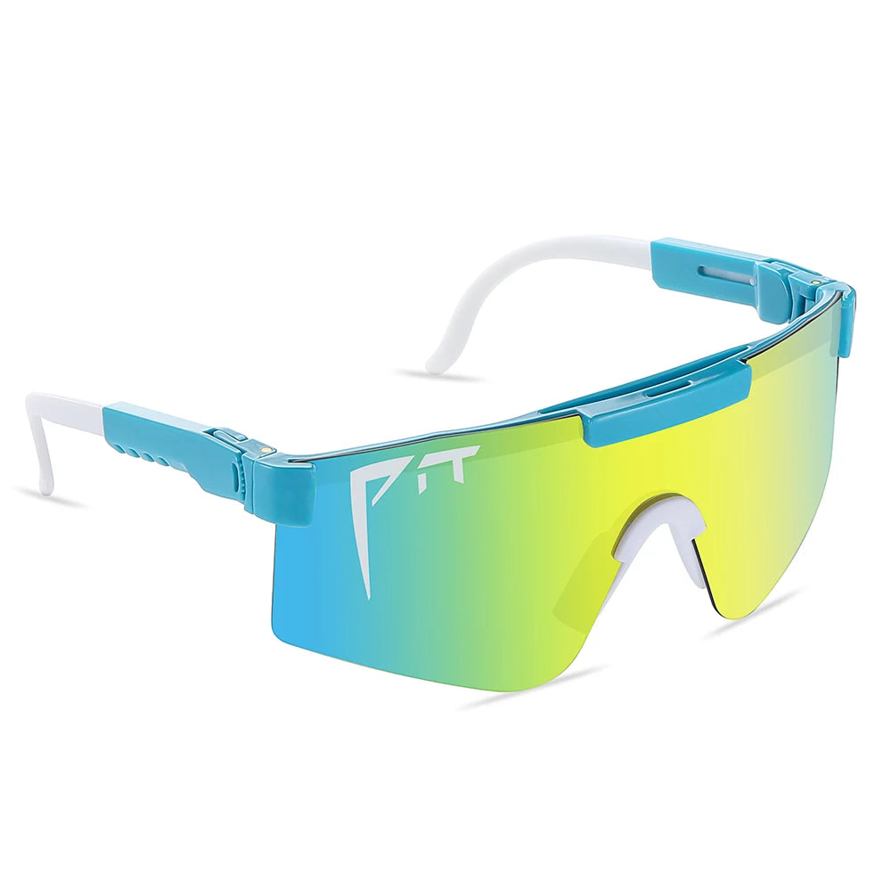 UV400 Cycling Glasses Men Women - Pit Viper Style MTB Outdoor Sport Sunglasses