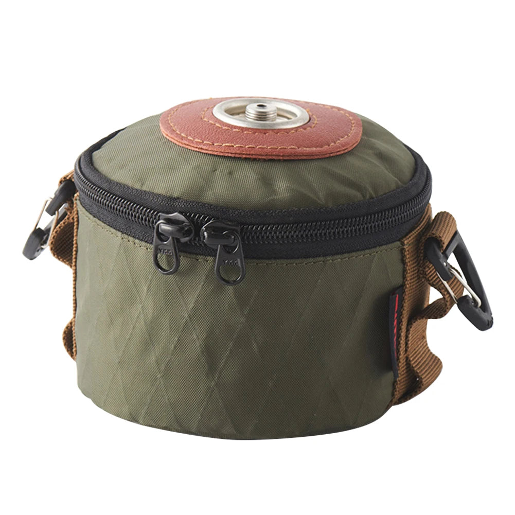 Camping Gas Can Protective Cover Cotton Linen Outdoor Gas Tank Case Anti-Fall Fuel Cylinder Storage Bag Air Bottle Wrap Sleeve