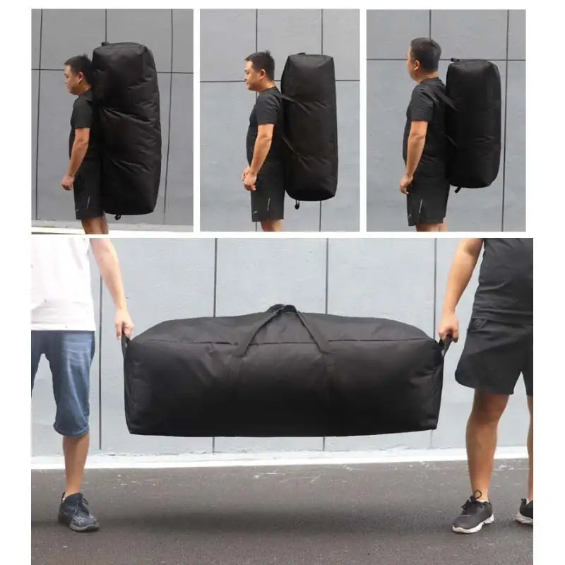 Camping Equipment Storage Bag Outdoor Traveling for Men's Women Luggage Travel Duffle Backpack Large Hiking Handbags