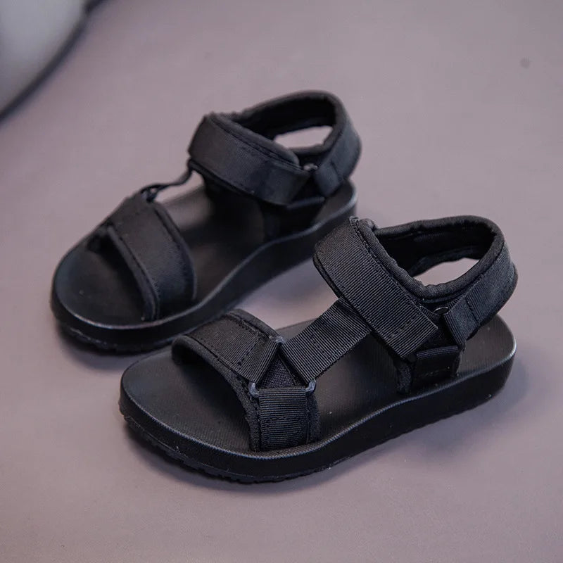 2021 Summer Boys Sandals Casual Children Kids Shoes Rubber School Breathable Open ToeBoy Beach Sandal