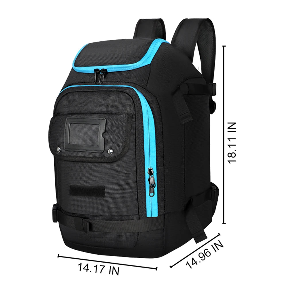 Ski Backpack Large Capacity Storage Bag Waterproof Outdoor Sports Supplies for Goggles Jacket Skis Snowboard Accessories Gloves