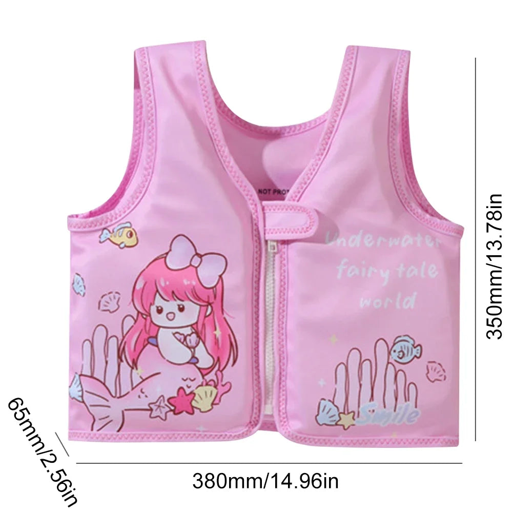Baby Life Jacket 3D Cute Swimming Vest for Children Buoyancy Floating Vest Swimming Vest Float Child Life Jacket Pool Swimwear