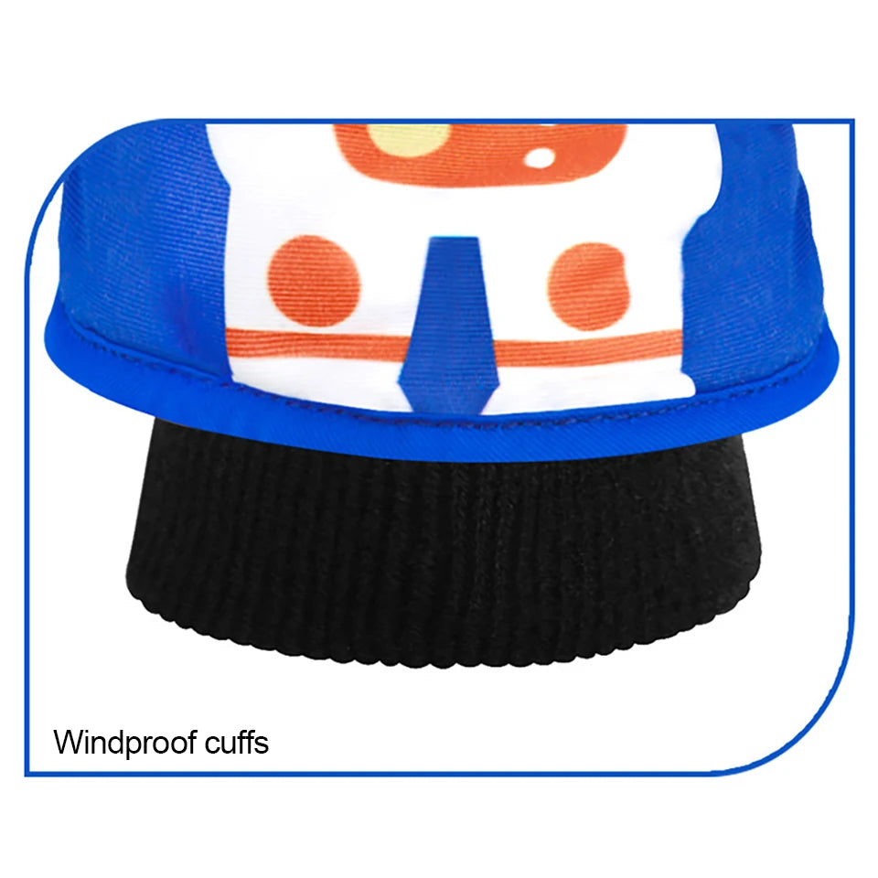 KoKossi Winter Children Ski Gloves Keep Finger Warm Thicken Waterproof Snowboard Snow Kids Gloves For Boys Girls Windproof