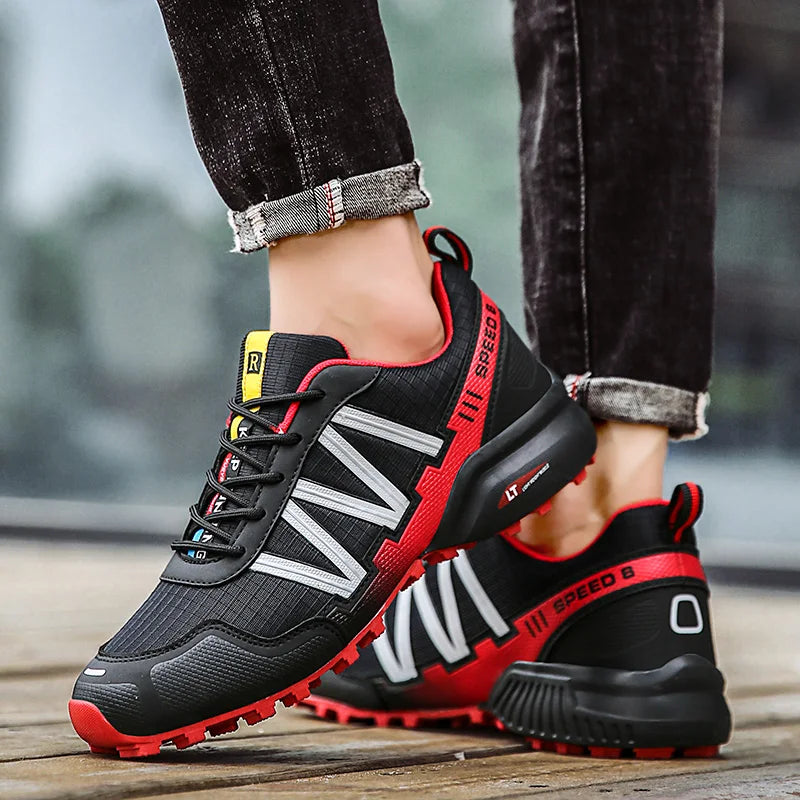 Men Hiking Shoes Waterproof Women Outdoor Trainers Lace-up Climbing Trekking Sneakers Mountain Walking Hunting Tactical Boots 47