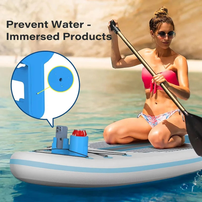 Creative Paddle Board Cup Holder Multi-Functional Kayak Drink Holder Paddle Board Accessories Kayak Holders Stationary Beverage