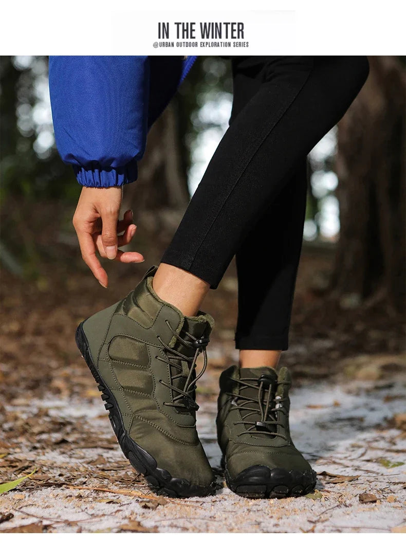 Hike Footwear Barefoot Womens, Winter Summer Wide Toe Barefoot Hiking Shoes Boots Sneakers for Women Men