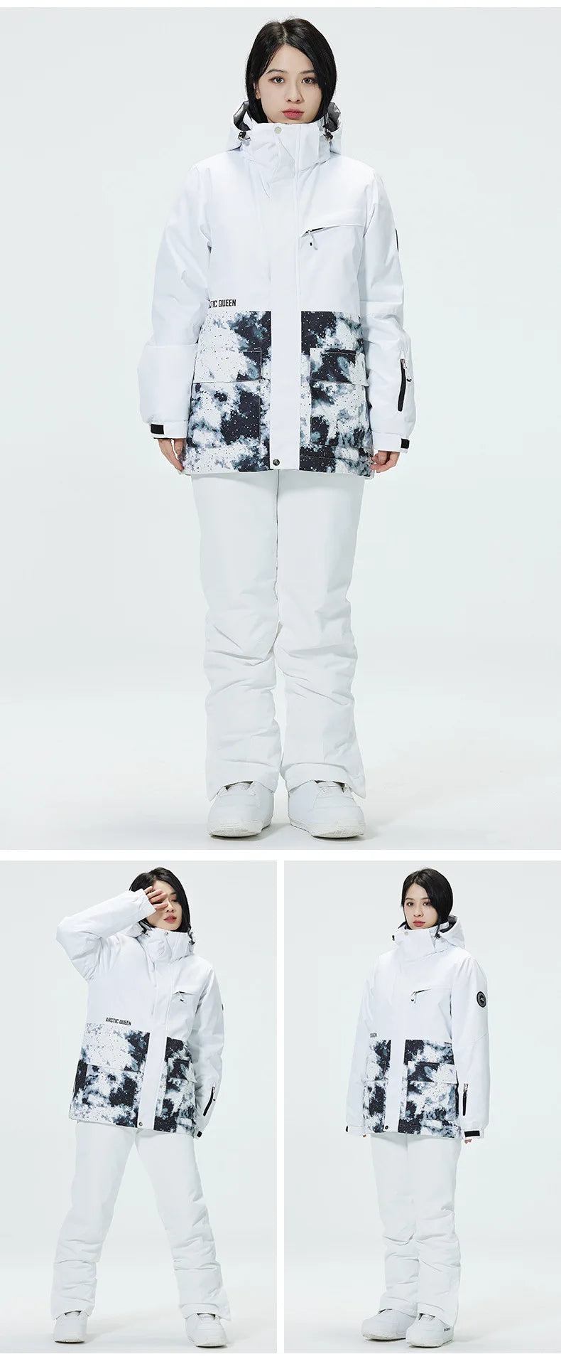 Outdoor Sports Ski Jackets for Man Women Thicken Windproof Waterproof Winter Snow Coats Snowboarding Warm Breathable Jackets