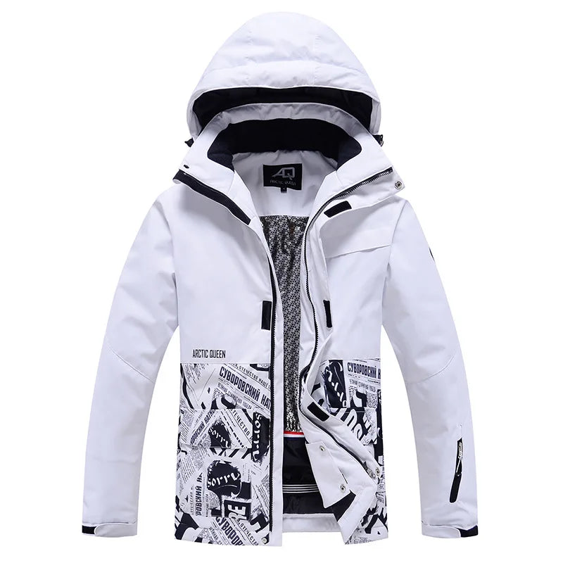 Outdoor Sports Ski Jackets for Man Women Thicken Windproof Waterproof Winter Snow Coats Snowboarding Warm Breathable Jackets