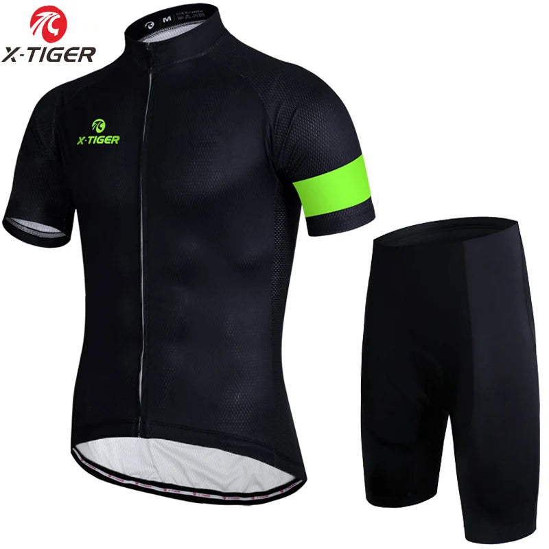 X-TIGER Cycling Jersey MTB Bicycle Bike Clothes Maillot Roupa Ropa De Ciclismo Hombre Verano Cycling Clothing