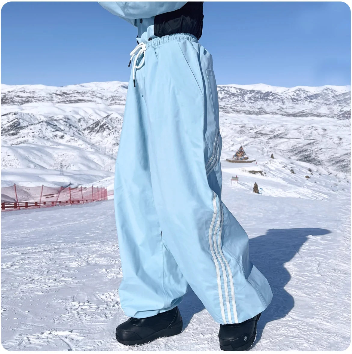 APVCX 2025 Unisex Ski Pants – 3L Waterproof Hard Shell Snowboard & Ski Trousers