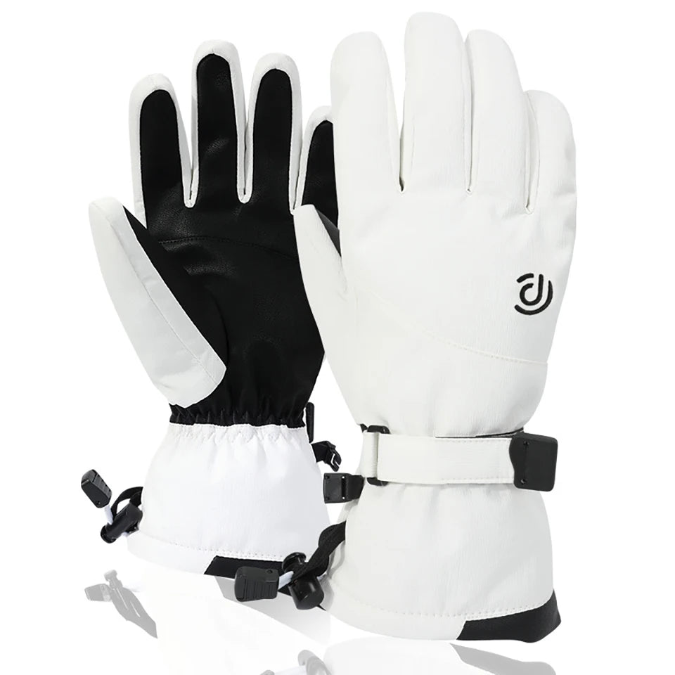 KoKossi Winter Non-slip Touch Screen Waterproof Snowboard Ski Gloves Thickened Windproof Cycling Fleece Warm Riding Gloves