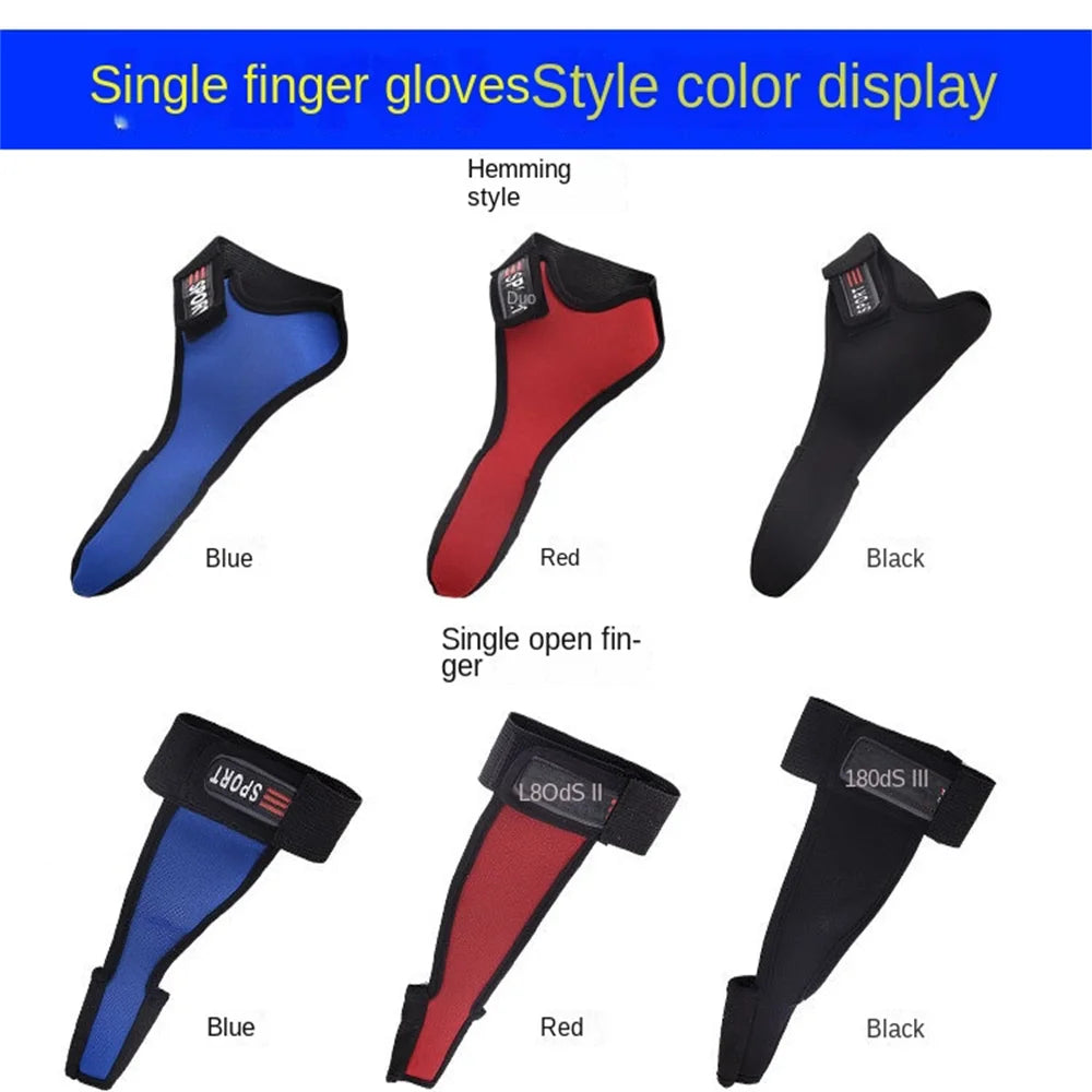 2024New Fishing Gloves Single Finger Protector Outdoor Fishing Single Finger Protector Anti Slip Tool Accessories Outdoor