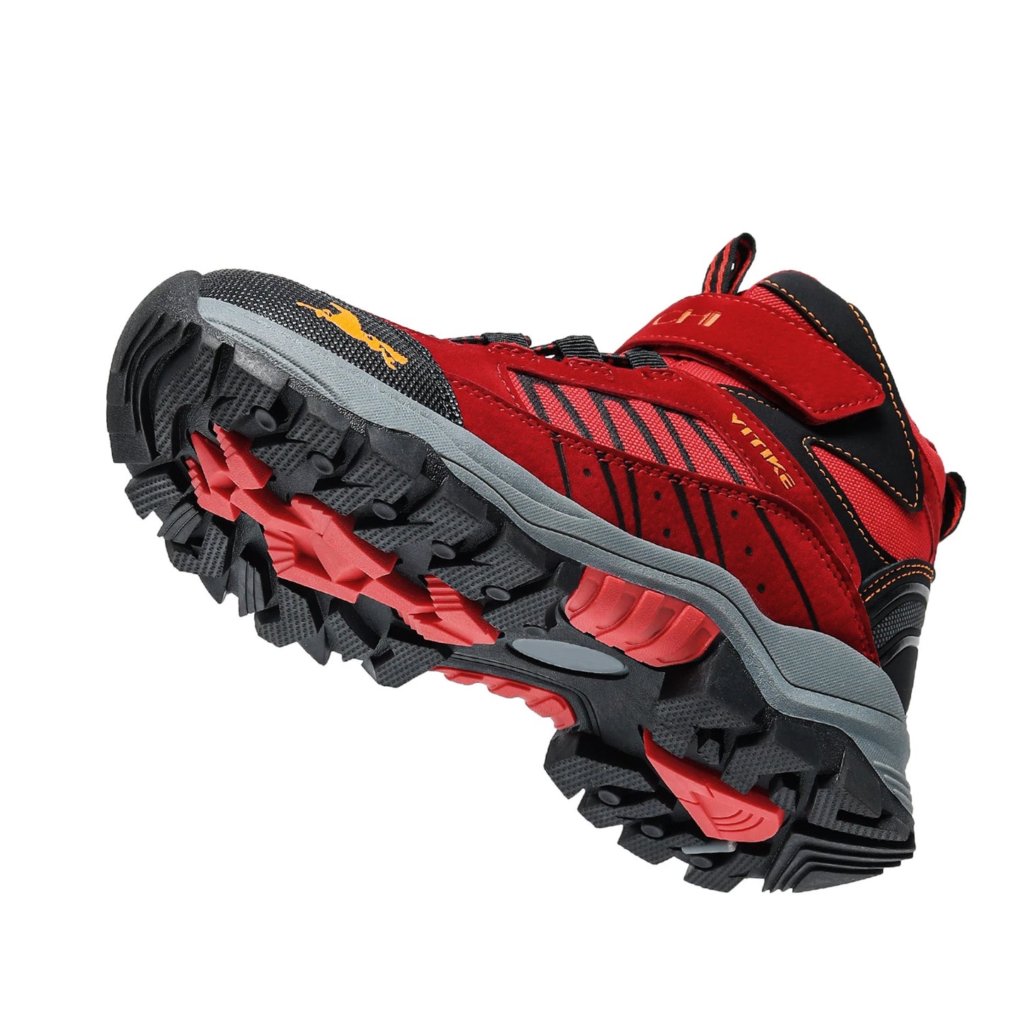 Kids Hiking Boots Boys Girls Outdoor Walking Climbing Sneaker Comfortable Snow Shoes Hiker Boot Antiskid Steel Buckle Sole