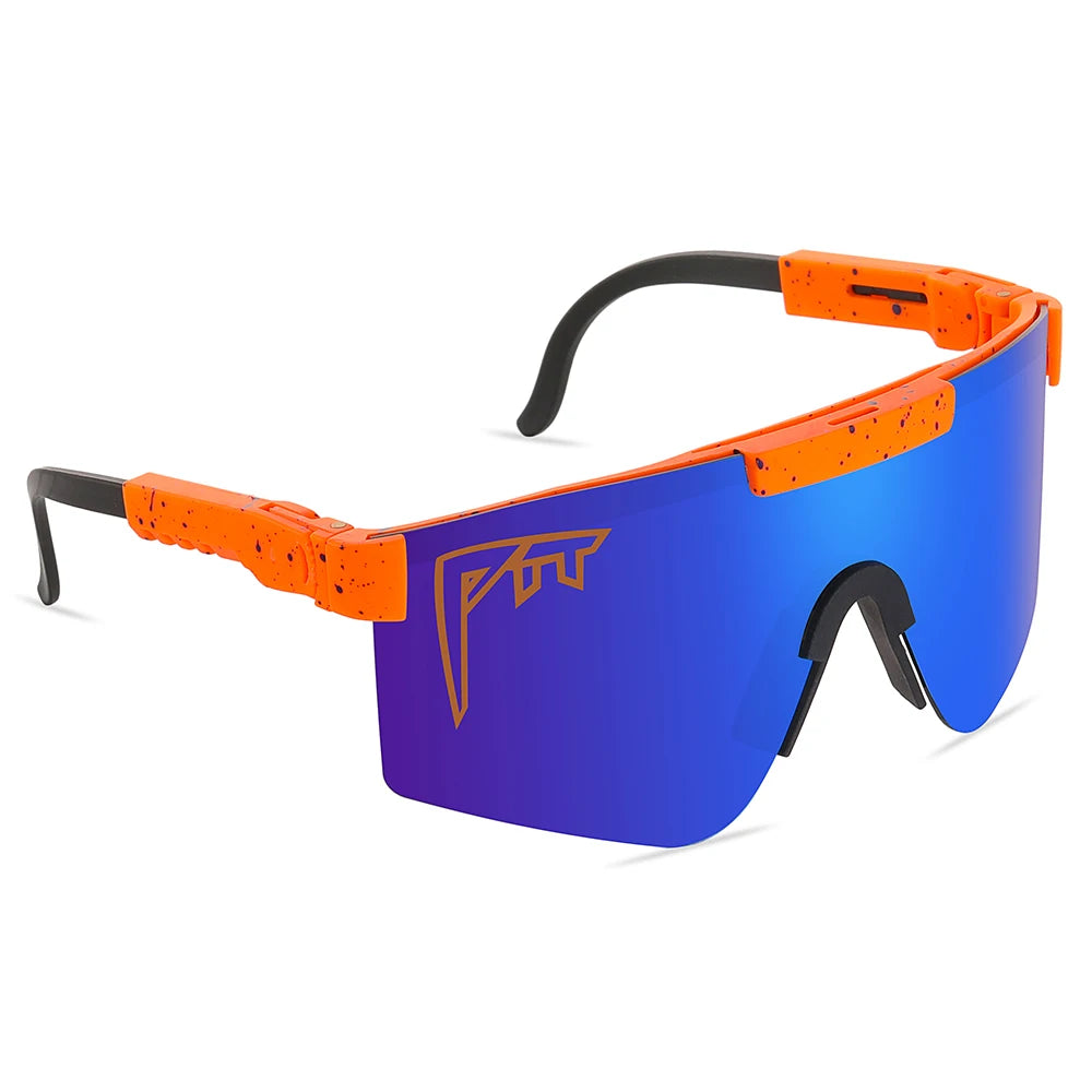 UV400 Cycling Glasses Men Women - Pit Viper Style MTB Outdoor Sport Sunglasses
