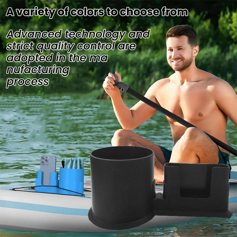 Creative Paddle Board Cup Holder Multi-Functional Kayak Drink Holder Paddle Board Accessories Kayak Holders Stationary Beverage