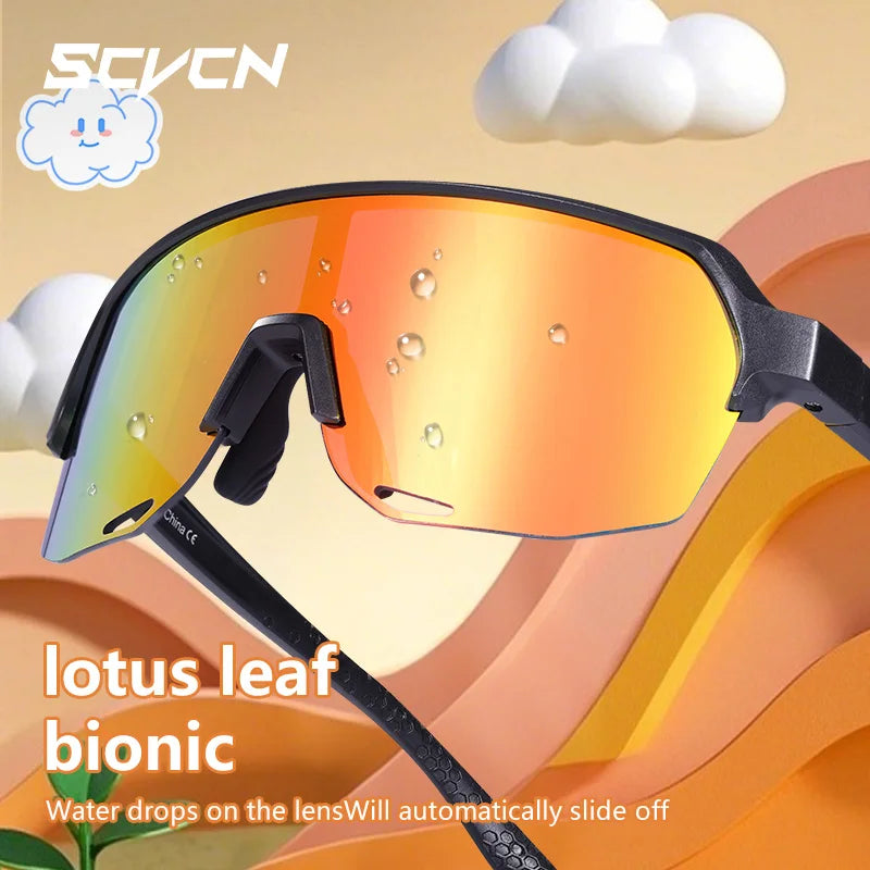SCVCN Kids Hiking Sunglasses Teenager Sports UV400 Goggles