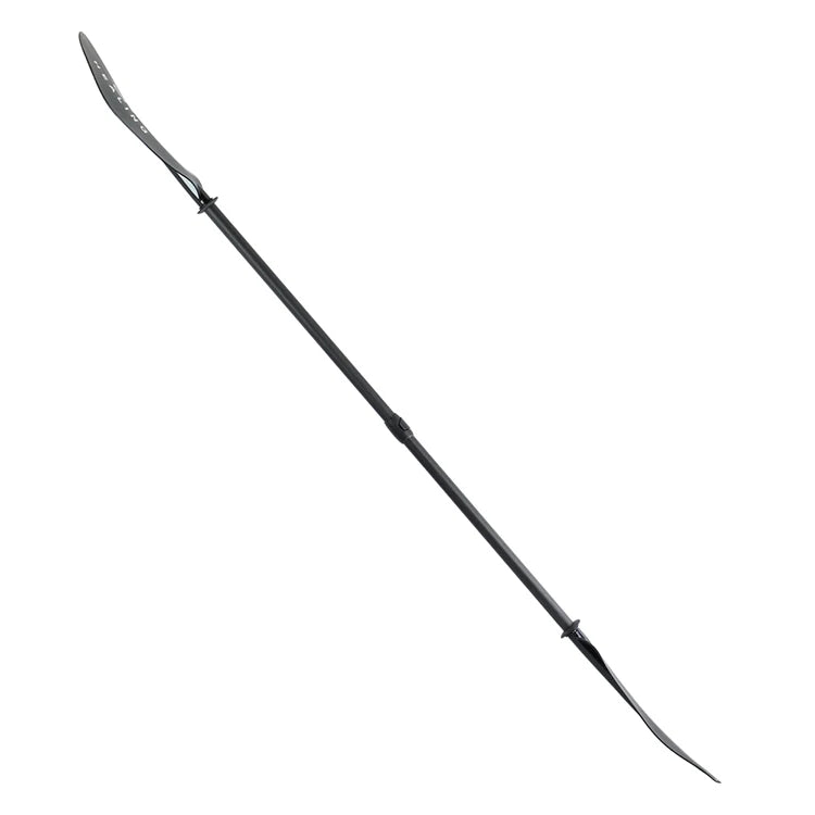 HELAING-3K Plain Carbon Fiber Kayak Paddle, 2 Sections Kayak Paddle Tool, Stand Up Paddle Surf, ABS Blade, Fiberglass Shaft