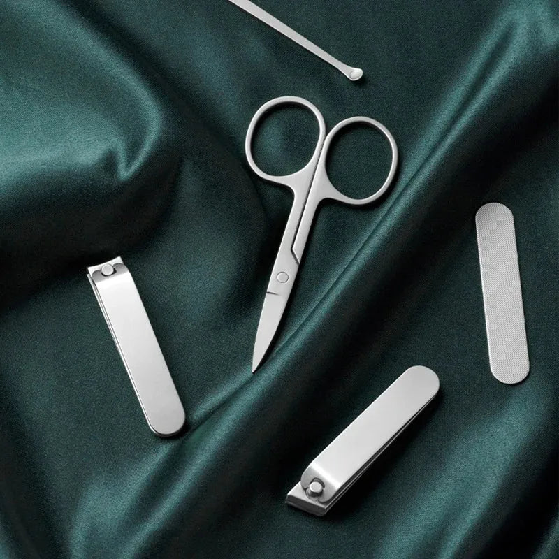 New Original Xiaomi Mijia Manicure Nail Clippers Pedicure Set Portable Travel Hygiene Kit Stainless Steel Nail Cutter Tool Set