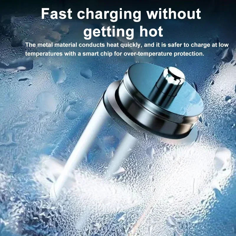 200W Mini Pull Ring Car Charger Dual USB Fast Chargingfor iPhone Huawei Xiaomi Samsung QC 3.0 Phone convenient Charger Adapter