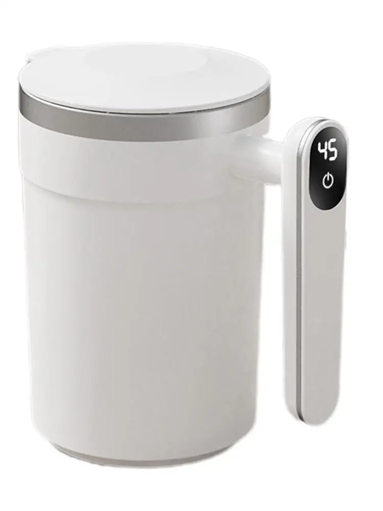 Automatic Stirring Cup Rechargeable Magnetic Mixer Electric Portable Coffee Mug Intelligent Coffee Mug Stainless Steel Coffee Mu