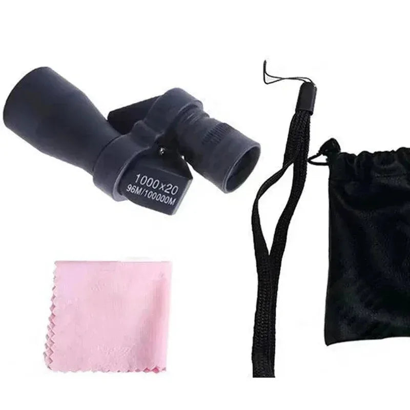 Single Tube Mini Low Light Corner Telescope, High Magnification, High-Definition, Portable, Outdoor Camping, Hiking, And Tourism