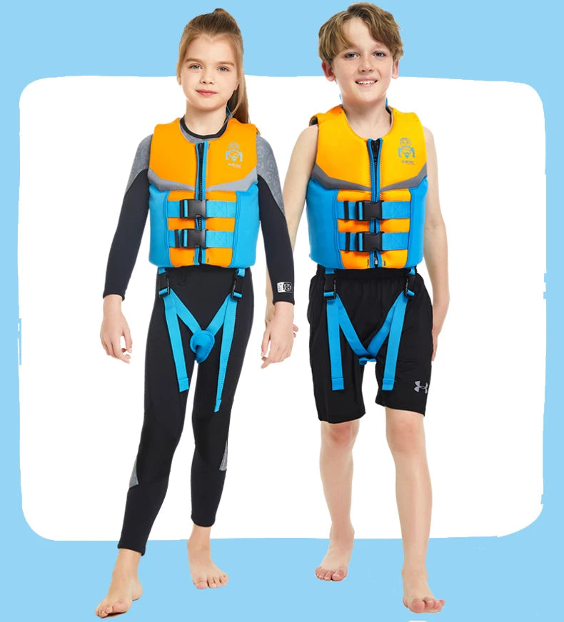 Children Buoyancy Vests, Life Jacket for Kids, Swim Vest for Boys and Girls, Swimsuit Flotation Swimming Aid