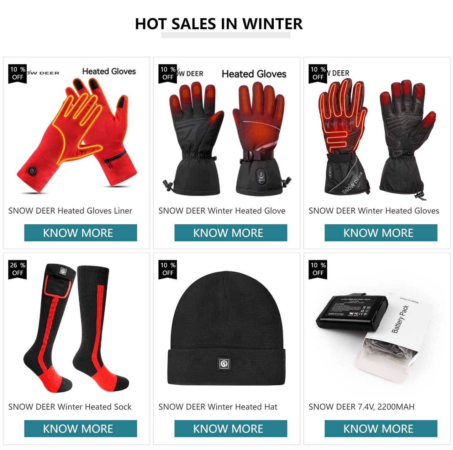 Winter Gloves Crab Finger Style Heating Hand Warm Electric Thermal Gloves Waterproof Snowboard Cycling Motorcycle Bicycle Skiing